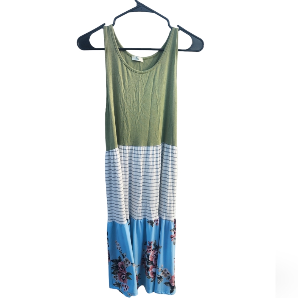 EGS California tank knee-length dress size Large
